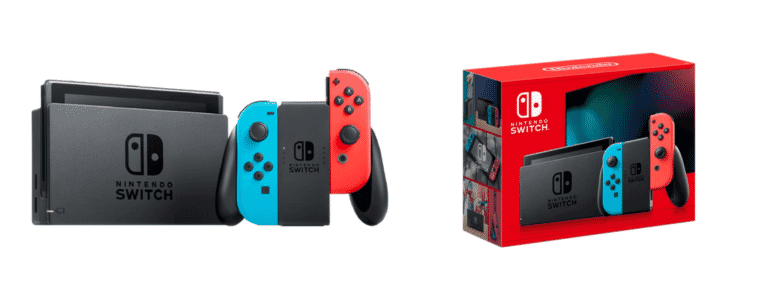 Product image of the Nintendo Switch Console (Neon Red/ Blue)