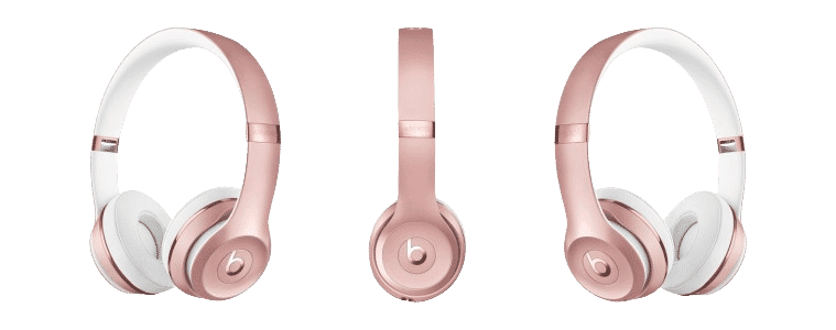 Product image of Beats Solo3 Wireless Headphones - Rose Gold