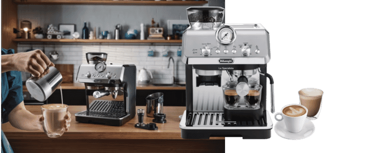 product image of the De'Longhi La Specialista manual coffee machine