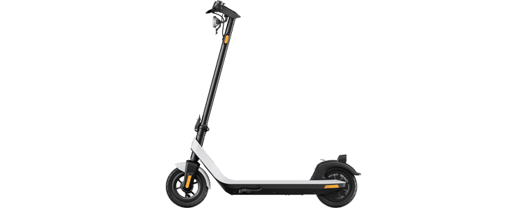 Product image of the Niu KQI2 Pro Electric Kick Scooter in white