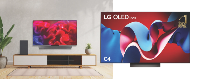 Product image of the LG C4 TV