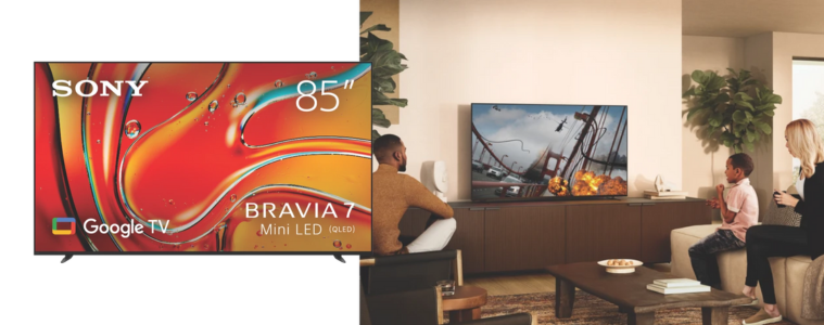 Product image of the Sony 85" BRAVIA 7 4K Mini-LED Google TV