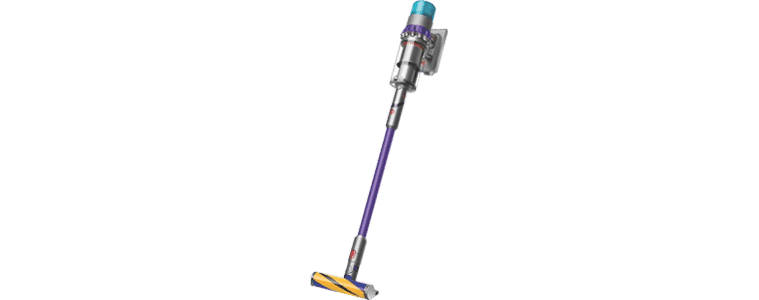 Side on angle image of a Dyson Gen5detect Absolute Cordless Vacuum