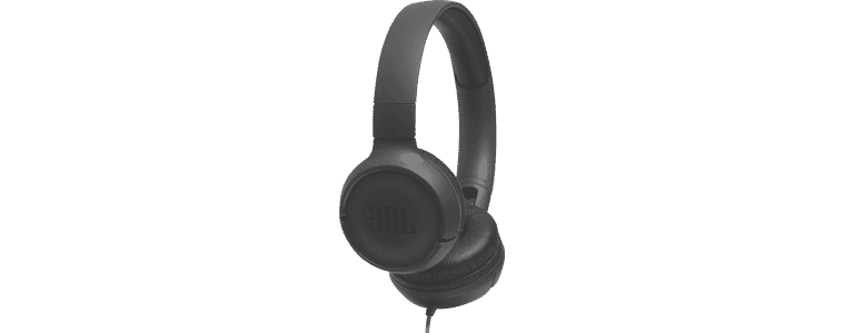 product image of the JBL Tune 500 Wired On Ear Headphones