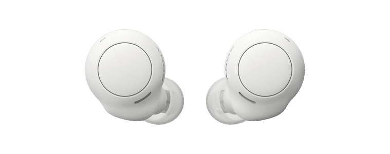 product image of the Sony Truly Wireless Headphones in White