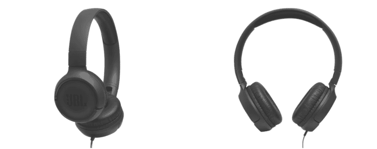 product image of the JBL Tune 500 Wired On Ear Headphones