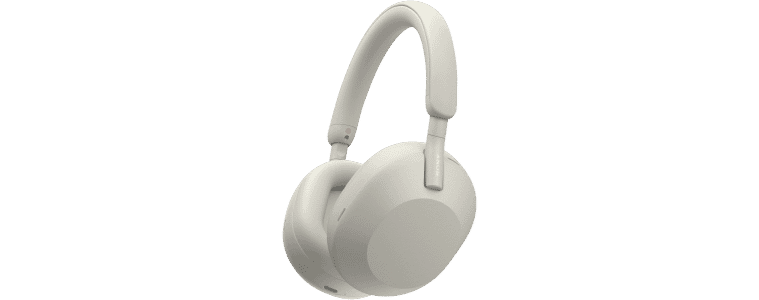 Product image of Sony Premium Noise Cancelling Headphones - Silver