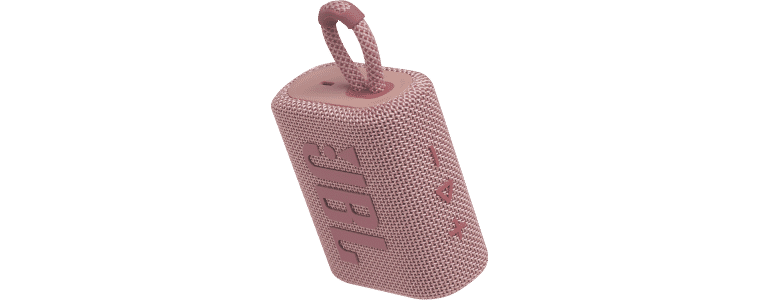 Product image of a JBL Go 3 Mini Bluetooth Speaker - Pink