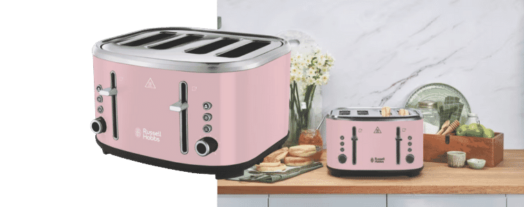 product image of the Russell Hobbs Legacy 4 Slice Toaster