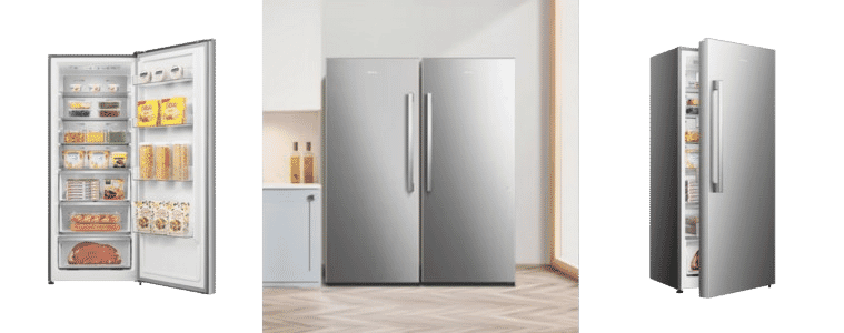 Hisense 384L Vertical Hybrid Freezer