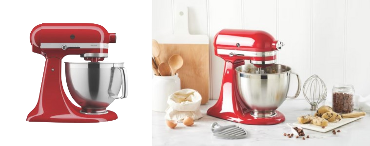 Product image of the Smeg MIXER 50's STYLE Empire Red