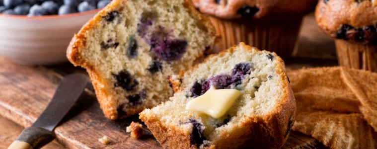 image of blueberry scones