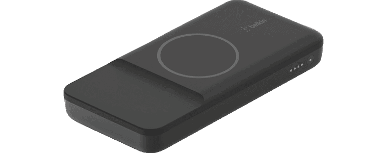 product image of the Belkin Magnetic Portable Wireless Charger Black