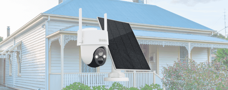 Uniden SoloX 2K Outdoor Pan & Tilt Solar Security Camera