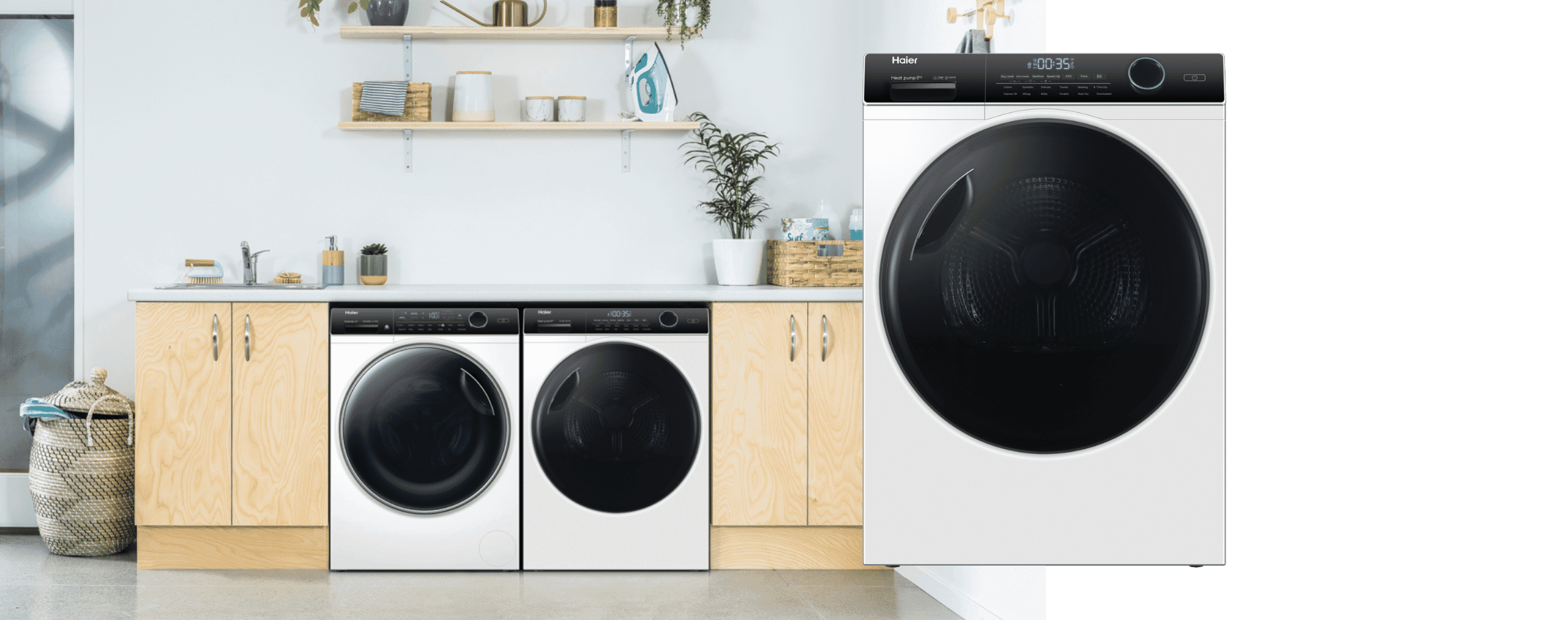 product image of the Haier 8kg Heat Pump Dryer