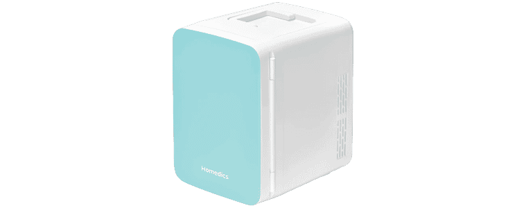Front on image of a Homedics 10 Litre Radiance Beauty Bar Teal