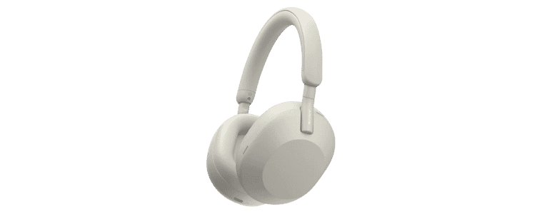 Product image of Sony Premium Noise Cancelling Headphones - Silver