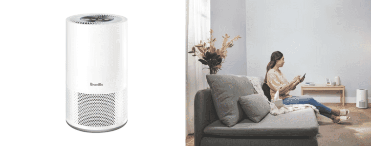 Product image of the Breville The Smart Air Viral Protect Compact Purifier