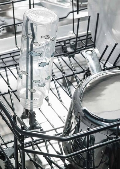 Asko dishwashers feature bottle holders with Jet Spray™. Shop now at The Good Guys.