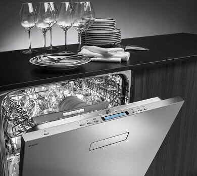 Asko built-in dishwashers are available online and in store at The Good Guys.