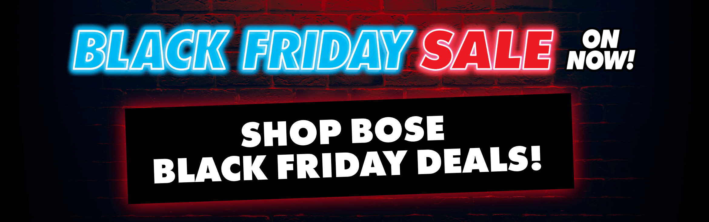 Shop Bose Black Friday Deals