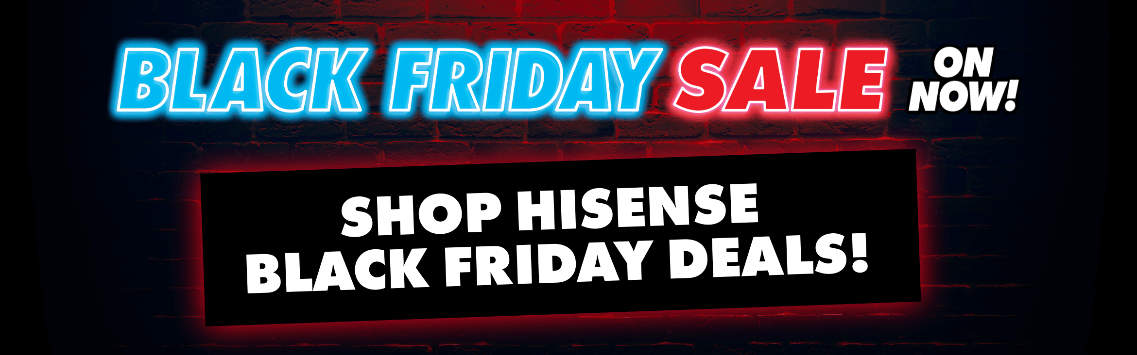 Shop Hisense Black Friday Deals