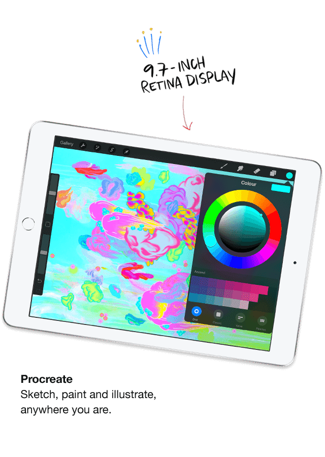 Apple iPad’s retina display makes images and videos look so clear and lifelike. Shop now at The Good Guys.