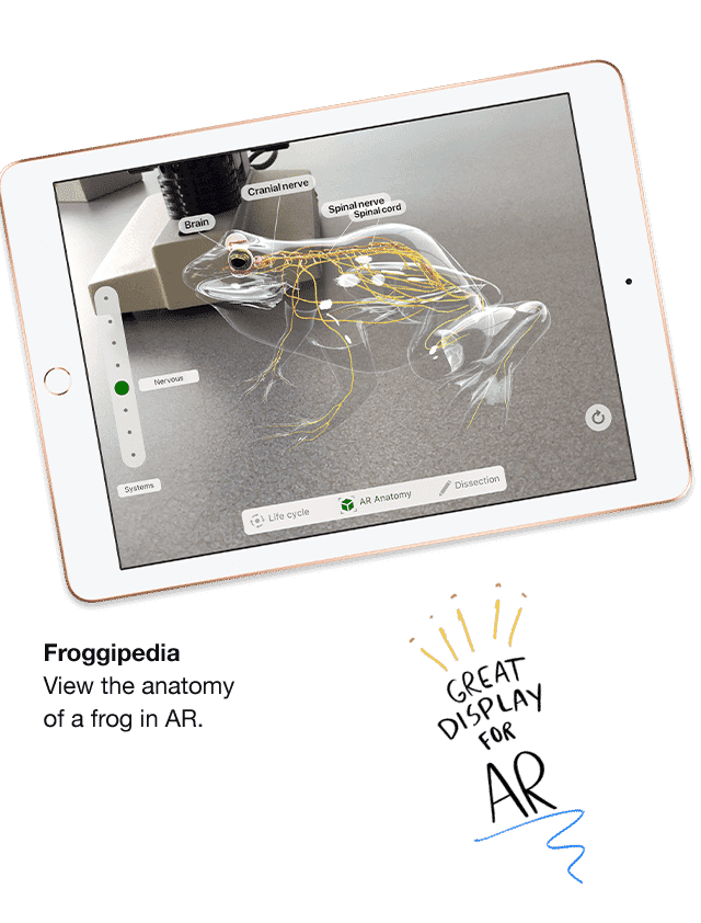 Enjoy the magical experience of augmented reality (AR) with the new Apple iPads. Shop now at The Good Guys.