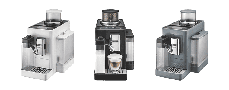 Product Images of The Rivelia By Delonghi in all three colourways