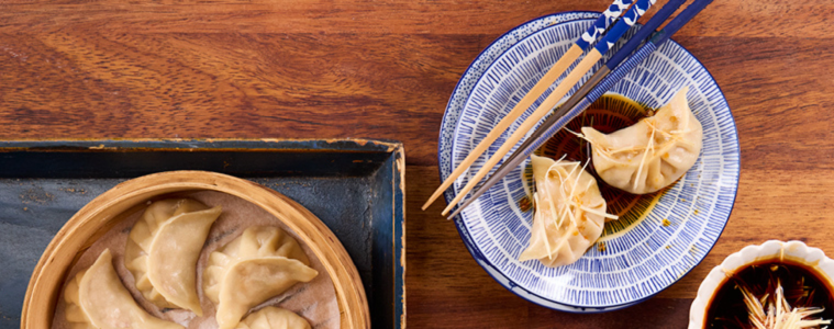 Image of Poh Ling Yeow's Pork And Kimchi Dumplings