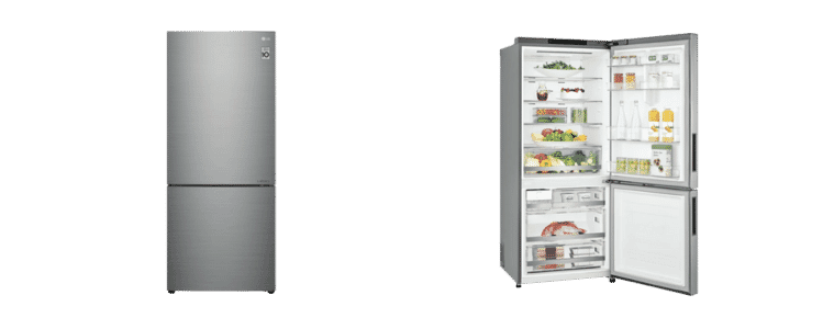 Product image of the LG 420L Bottom Mount Refrigerator