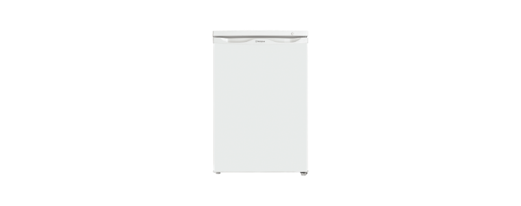 Front on image of a Westinghouse 86L Vertical Freezer