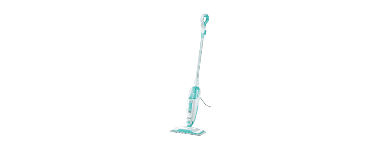 Front on image of a Shark Steam Mop