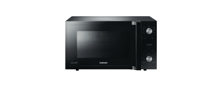 Front on image of a Samsung 45L 900W Convection Microwave Oven