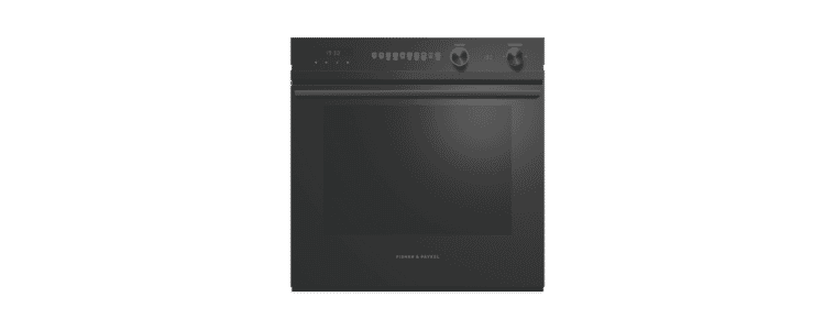 Front on image of a Fisher & Paykel 60cm Pyrolytic Oven