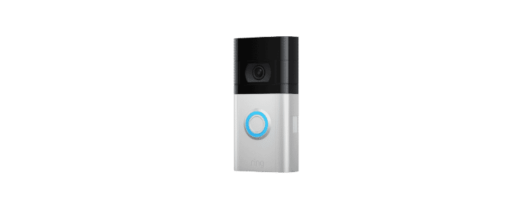 Front on image of a Ring Video Doorbell 4