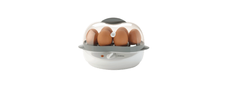 Front on image of a Sunbeam Poach & Boil Egg Cooker