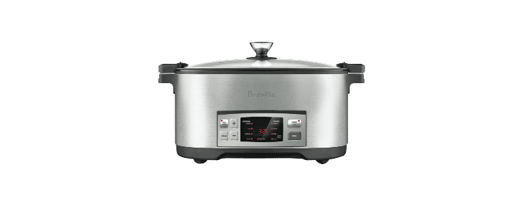 Front on image of a Breville The Searing Slow Cooker