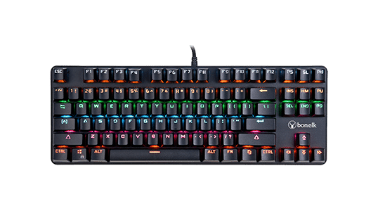 product image of the Bonelk Gaming Compact RGB LED Keyboard (Black)