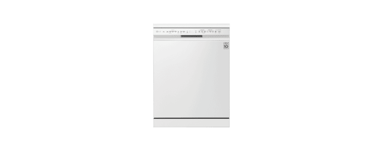 product image of the LG QuadWash White TrueSteam Dishwasher