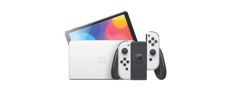 product image of the Nintendo Switch Console OLED Model (White)