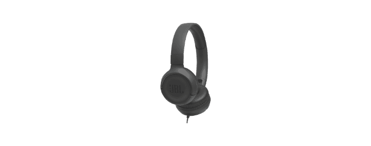 Product image of the JBL Tune 500 Wired On Ear Headphones