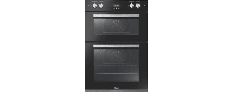 product image of the Haier 60cm Double Oven Stainless Steel