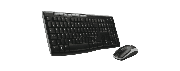 Logitech mouse and keyboard product image 
