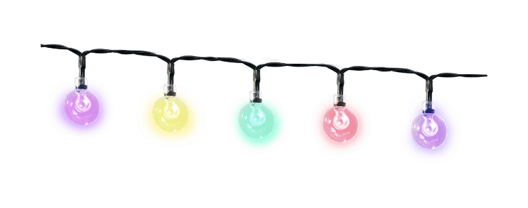 product image of the Crest Multicoloured Festoon Lights