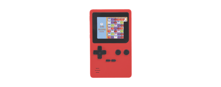 product image of the Techxtras 152-in-1 Retro Hand-Held Games Console (Red)