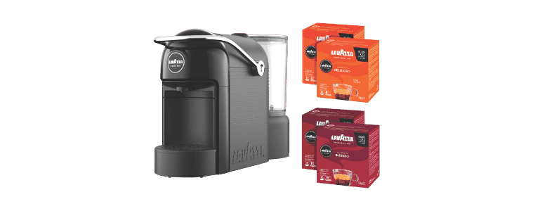 product image of the Lavazza Jolie Capsule Coffee Machine Bundle