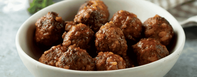 Air Fryer Honey Garlic Meatballs Recipe