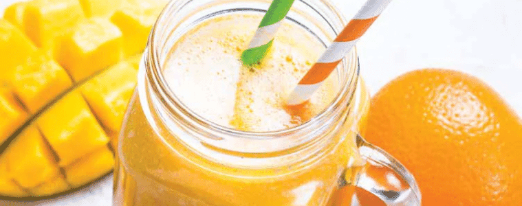 Sunset Refresher Tropical Smoothie Recipe