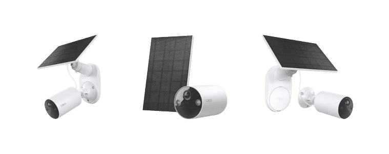 Product image of the TP-LINK 2K 3MP Solar-Powered Security Camera